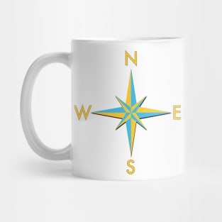 Navigation Compass Mug